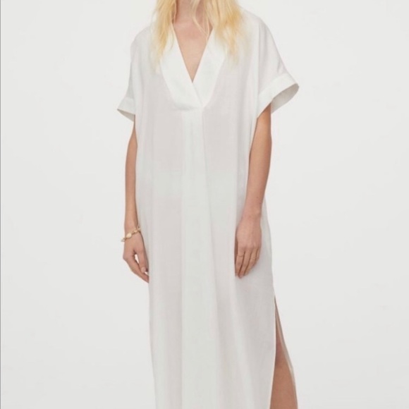 🛍 H&M Blogs Fav Lyocell Kaftan Conscious Dress - Picture 5 of 12